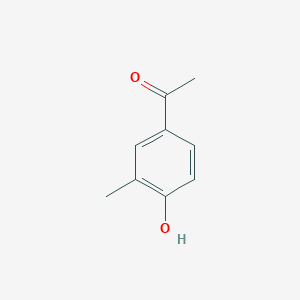 molecular formula C9H10O2 B056492 4'-Hydroxy-3'-methylacetophenone CAS No. 876-02-8