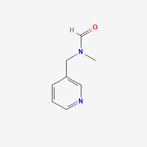 molecular formula C8H10N2O B564927 N-Methyl-N-(3-pyridinylmethyl)formamide CAS No. 104936-47-2