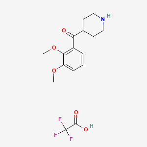 (2,3-Dimethoxyphenyl)-4-piperidinylmethanone trifluoroacetate