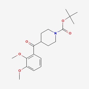 N-Boc-(2,3-dimethoxyphenyl)-4-piperidinylmethanone