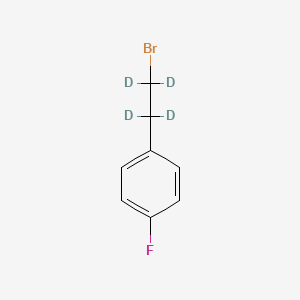 4-Fluorophenethyl Bromide-d4