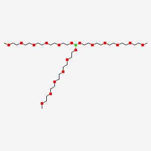 molecular formula C33H69BO18 B564935 Tris[2-[2-[2-[2-(2-methoxyethoxy)ethoxy]ethoxy]ethoxy]ethyl] borate CAS No. 106008-94-0