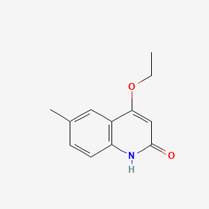 4-Ethoxy-6-methylquinolin-2(1H)-one