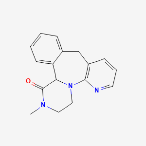 molecular formula C17H17N3O B564948 1-Oxo Mirtazapine (Mirtazapine Impurity C) CAS No. 191546-96-0