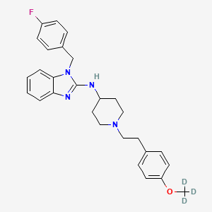 molecular formula C28H31FN4O B564956 Astemizole-d3 CAS No. 1189961-39-4