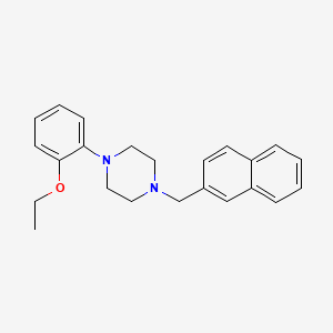 1-(2-ethoxyphenyl)-4-(2-naphthylmethyl)piperazine