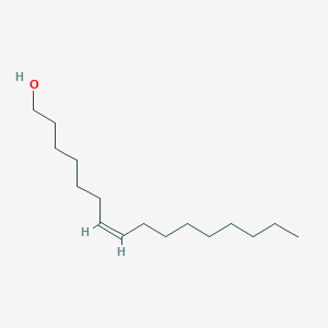 molecular formula C₁₆H₃₂O B056498 (Z)-Hexadec-7-en-1-ol CAS No. 24880-48-6