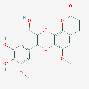 molecular formula C20H18O9 B564993 Demethylaquilochin CAS No. 305364-91-4