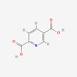 molecular formula C7H5NO4 B564997 2,5-Pyridinedicarboxylic Acid-d3 CAS No. 1246820-77-8