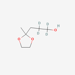 2-Methyl-1,3-dioxolane-2-propanol-d4