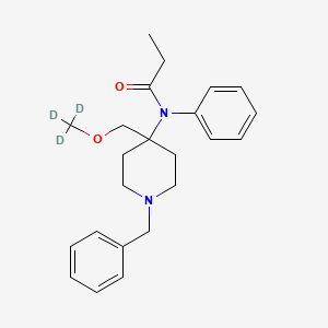 1-Benzyl-4-[N-(1-propanoyl)-N-phenylamino]-4-methoxymethylpiperidine-d3
