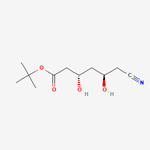 (3S,5R)-6-Cyano-3,5-dihydroxy-hexanoic acid tert-butyl ester