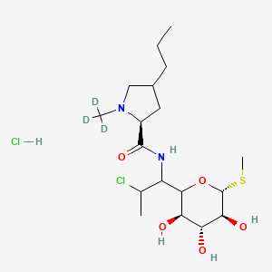 molecular formula C18H34Cl2N2O5S B565035 Clindamycin-d3 Hydrochloride CAS No. 1356933-72-6