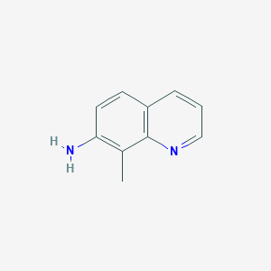 molecular formula C10H10N2 B056504 8-Methylquinolin-7-amine CAS No. 116632-62-3
