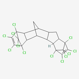 molecular formula C20H12Cl12 B565051 Fireshield C3 CAS No. 13560-90-2