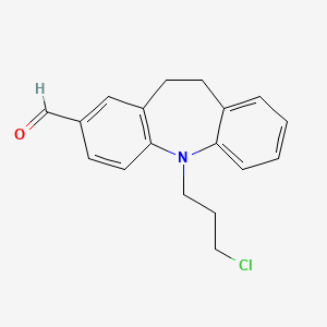 5-(3-Chloropropyl)-10,11-dihydro-2-formyl-5H-dibenz[b,f]azepine