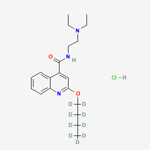 molecular formula C20H30ClN3O2 B565063 Dibucaine-d9 Hydrochloride CAS No. 98006-44-1
