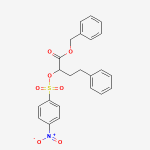 rac Benzyl 2-Nitrobenzenesulfonyloxy-4-phenylbutyrate