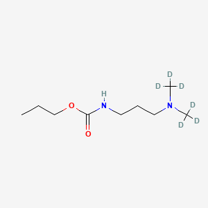 molecular formula C9H20N2O2 B565077 Propamocarb-d6 CAS No. 1246814-62-9
