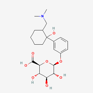 3-{2-[(Dimethylamino)methyl]-1-hydroxycyclohexyl}phenyl beta-D-glucopyranosiduronic acid