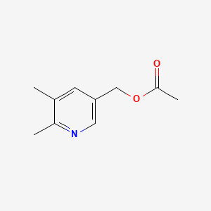 (5,6-Dimethylpyridin-3-yl)methyl acetate