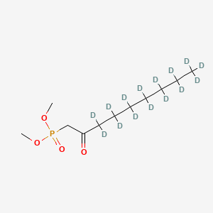 molecular formula C11H23O4P B565110 Dimethyl (2-Oxononyl)phosphonate-d15 