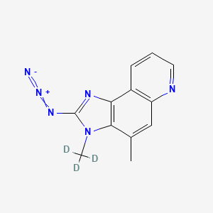 2-Azido-3,4-dimethylimidazo[4,5-f]quinoline-d3
