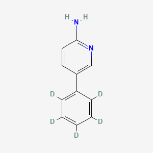 2-Amino-5-phenylpyridine-d5