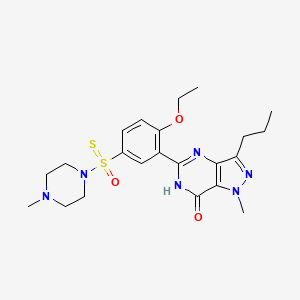 5-(2-Ethoxy-5-((4-methylpiperazin-1-yl)sulfonothioyl)phenyl)-1-methyl-3-propyl-1H-pyrazolo[4,3-d]pyrimidin-7(6H)-one