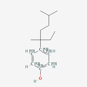 4-(3',6'-Dimethyl-3'-heptyl)phenol-13C6