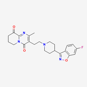 molecular formula C23H25FN4O3 B565164 9-Keto Risperidone CAS No. 1189516-65-1