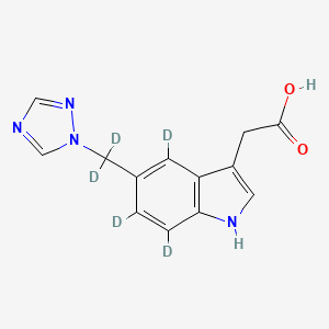 Triazolomethylindole-3-acetic Acid-d5