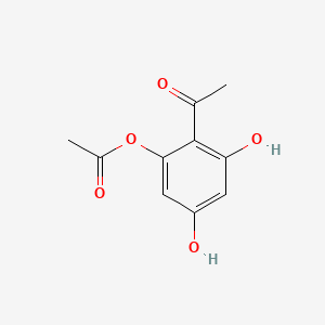 molecular formula C10H10O5 B565172 5-Acetyloxy-4-acetyl-resorcinol CAS No. 52751-41-4
