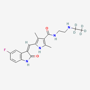 N-Desethyl Sunitinib-d5