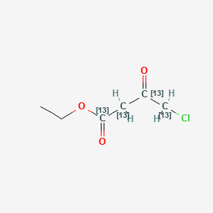 Ethyl 4-Chloroacetoacetate-13C4
