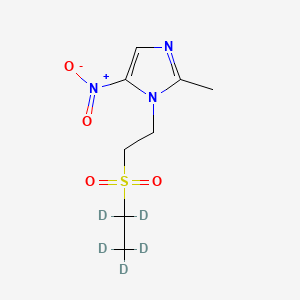molecular formula C8H13N3O4S B565197 Tinidazole-d5 