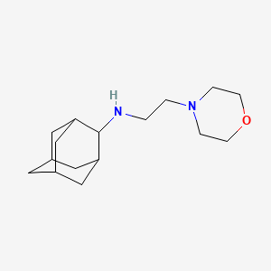 molecular formula C16H28N2O B5652072 N-(2-morpholin-4-ylethyl)adamantan-2-amine 