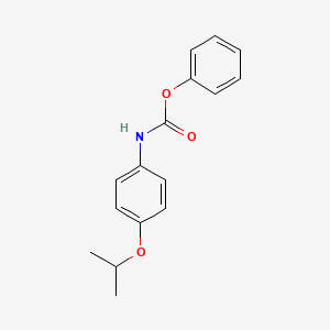 molecular formula C16H17NO3 B5652263 phenyl (4-isopropoxyphenyl)carbamate 