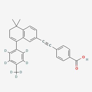 molecular formula C28H24O2 B565249 AGN 193109-d7 