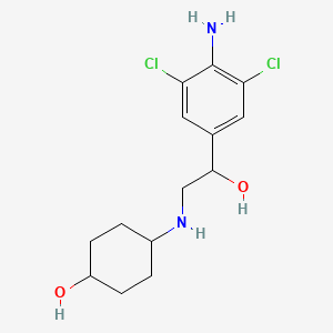 molecular formula C14H20Cl2N2O2 B565258 Clencyclohexerol CAS No. 157877-79-7