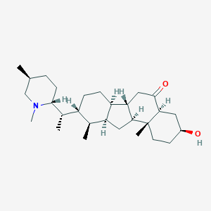 molecular formula C28H47NO2 B056526 Ningpeisine CAS No. 117695-02-0