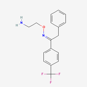 molecular formula C17H17F3N2O B565263 Unii-K9E33F68X3 CAS No. 1217241-15-0