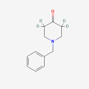 molecular formula C12H15NO B565264 N-Benzyl-4-piperidone-d4 CAS No. 88227-09-2