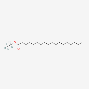 molecular formula C20H40O2 B565280 Ethyl Stearate-d5 CAS No. 1216808-22-8