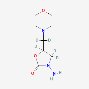 molecular formula C8H15N3O3 B565326 AMOZ-d5 