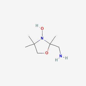 molecular formula C7H16N2O2 B565375 2-(Aminomethyl)-2-methyl Doxyl CAS No. 663610-75-1