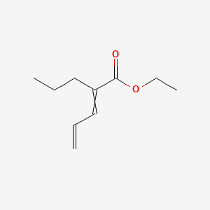 molecular formula C10H16O2 B565410 Ethyl 2-propylpenta-2,4-dienoate CAS No. 96107-28-7