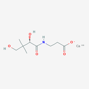 molecular formula C18H34CaN2O10 B565455 calcium;3-[[(2S)-2,4-dihydroxy-3,3-dimethylbutanoyl]amino]propanoate CAS No. 356786-94-2
