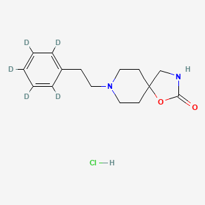 molecular formula C15H21ClN2O2 B565531 Fenspiride-d5 Hydrochloride 