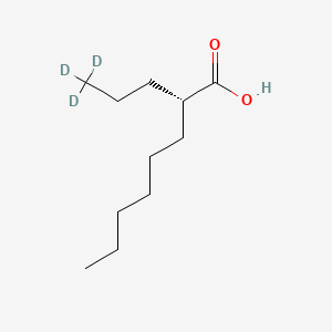 S-(+)-Arundic Acid-d3